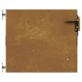 Puerta de jardín acero corten 85x100 cm de vidaXL, Puertas de jardín - Ref: Foro24-153257, Precio: 104,13 €, Descuento: %