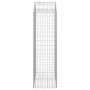 Cesta gaviones forma arco hierro galvanizado 100x50x160/180 cm de vidaXL, Maceteros y jardineras - Ref: Foro24-153438, Precio...