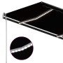 Toldo manual retráctil con LED gris antracita 3x2,5 m en Toldos | Comprar online en Foru.es