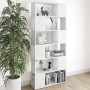 Librería separador madera contrachapada blanco 80x24x186 cm en Librerías y estanterías | Comprar online en Foru.es