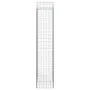 Gabione Korbbogenform aus verzinktem Eisen 100x50x220/240 cm von vidaXL, Töpfe und Pflanzgefäße - Ref: Foro24-153441, Preis: ...