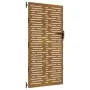 Corten steel garden gate square design 85x200 cm by vidaXL, garden gates - Ref: Foro24-153249, Price: 171,90 €, Discount: %