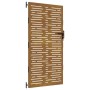 Puerta de jardín acero corten diseño cuadrado 85x200 cm de vidaXL, Puertas de jardín - Ref: Foro24-153249, Precio: 173,67 €, ...