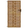 Puerta de jardín acero corten diseño cuadrado 85x200 cm de vidaXL, Puertas de jardín - Ref: Foro24-153249, Precio: 173,67 €, ...
