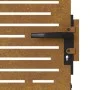 Corten steel garden gate square design 85x200 cm by vidaXL, garden gates - Ref: Foro24-153249, Price: 171,90 €, Discount: %