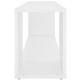 Mueble para TV madera contrachapada blanco 100x24x32 cm en Librerías y estanterías | Comprar online en Foru.es