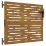 Corten steel garden gate square design 85x100 cm by vidaXL, garden gates - Ref: Foro24-153245, Price: 109,92 €, Discount: %