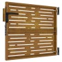 Puerta de jardín acero corten diseño cuadrado 85x100 cm de vidaXL, Puertas de jardín - Ref: Foro24-153245, Precio: 103,99 €, ...