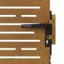 Corten steel garden gate square design 85x100 cm by vidaXL, garden gates - Ref: Foro24-153245, Price: 109,92 €, Discount: %