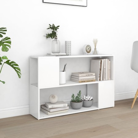 Estantería librería madera contrachapada blanco 100x24x63 cm en Librerías y estanterías | Comprar online en Foru.es