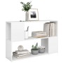 Estantería librería madera contrachapada blanco 100x24x63 cm en Librerías y estanterías | Comprar online en Foru.es