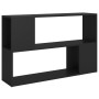 Librería de madera contrachapada negro 100x24x63 cm en Librerías y estanterías | Comprar online en Foru.es