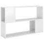 Librería de madera contrachapada blanco brillante 100x24x63 cm en Librerías y estanterías | Comprar online en Foru.es