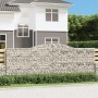 Cesta gaviones forma arco hierro galvanizado 400x30x140/160 cm de vidaXL, Maceteros y jardineras - Ref: Foro24-153527, Precio...