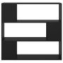Estantería/divisor de espacios negro 100x24x94 cm en Librerías y estanterías | Comprar online en Foru.es