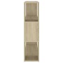 Estantería divisor de espacios color roble Sonoma 100x24x94 cm en Librerías y estanterías | Comprar online en Foru.es