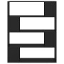 Estantería/divisor de espacios negro 100x24x124 cm en Librerías y estanterías | Comprar online en Foru.es