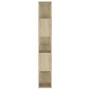 Librería separador contrachapada roble Sonoma 100x24x155 cm en Librerías y estanterías | Comprar online en Foru.es