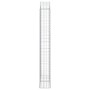 Cesta gaviones forma arco hierro galvanizado 100x30x220/240 cm de vidaXL, Maceteros y jardineras - Ref: Foro24-153431, Precio...