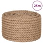 Cuerda de yute 25 m de longitud y 16 mm de grosor de vidaXL, Sogas y cuerdas metálicas - Ref: Foro24-153761, Precio: 36,69 €,...