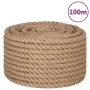 Juteseil 100 m lang und 16 mm dick von vidaXL, Seile und Metallschnüre - Ref: Foro24-153763, Preis: 81,55 €, Rabatt: %