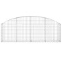 Cesta de gaviones forma arco hierro galvanizado 200x30x60/80 cm de vidaXL, Maceteros y jardineras - Ref: Foro24-153463, Preci...
