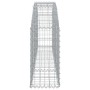 Cesta de gaviones forma arco hierro galvanizado 200x30x60/80 cm de vidaXL, Maceteros y jardineras - Ref: Foro24-153463, Preci...