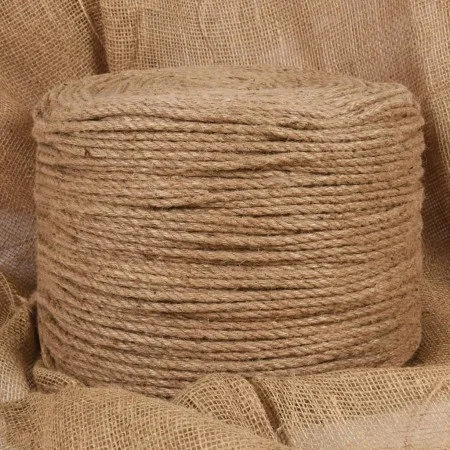 Jute rope 250 m long and 8 mm thick by vidaXL, Ropes and metal cords - Ref: Foro24-153746, Price: 67,29 €, Discount: %
