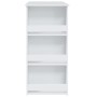 Mesa bar estante almacenaje contrachapada blanco 102x50x103,5cm en Mesas de comedor | Comprar online en Foru.es