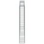 Cesta gaviones forma arco hierro galvanizado 300x30x200/220 cm de vidaXL, Maceteros y jardineras - Ref: Foro24-153510, Precio...