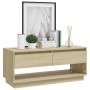 Mueble para TV madera contrachapada roble Sonoma 102x41x44 cm en Muebles TV | Comprar online en Foru.es