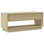 Mueble para TV madera contrachapada roble Sonoma 102x41x44 cm en Muebles TV | Comprar online en Foru.es