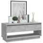 Mueble para TV madera contrachapada gris hormigón 102x41x44 cm en Muebles TV | Comprar online en Foru.es