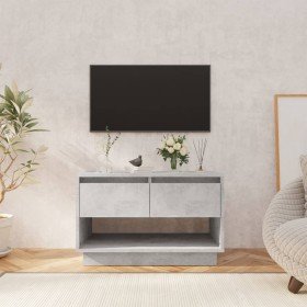 Mueble para TV madera contrachapada gris hormigón 70x41x44 cm en Muebles TV | Comprar online en Foru.es