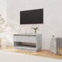 Mueble para TV madera contrachapada gris hormigón 70x41x44 cm en Muebles TV | Comprar online en Foru.es