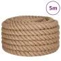 Cuerda de yute 5 m de longitud y 36 mm de grosor de vidaXL, Sogas y cuerdas metálicas - Ref: Foro24-153772, Precio: 31,23 €, ...