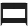 Mesa consola de madera contrachapada negro 89x41x76,5 cm en Mesas auxiliares | Comprar online en Foru.es