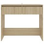 Mesa consola de madera contrachapada roble Sonoma 89x41x76,5 cm en Mesas auxiliares | Comprar online en Foru.es