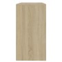 Mesa consola de madera contrachapada roble Sonoma 89x41x76,5 cm en Mesas auxiliares | Comprar online en Foru.es
