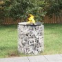 Brasero de gaviones hierro galvanizado Ø50 cm de vidaXL, Chimeneas - Ref: Foro24-153558, Precio: 55,07 €, Descuento: %