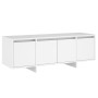 Mueble para TV madera contrachapada blanco 120x30x40,5 cm en Muebles TV | Comprar online en Foru.es