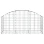 Cesta de gaviones forma arco hierro galvanizado 150x50x60/80 cm de vidaXL, Maceteros y jardineras - Ref: Foro24-153453, Preci...