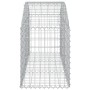 Cesta de gaviones forma arco hierro galvanizado 150x50x60/80 cm de vidaXL, Maceteros y jardineras - Ref: Foro24-153453, Preci...