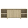Mueble para TV madera contrachapada roble Sonoma 130x35x50 cm en Muebles TV | Comprar online en Foru.es