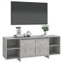 Mueble para TV madera contrachapada gris hormigón 130x35x50 cm en Muebles TV | Comprar online en Foru.es