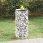 Galvanized iron gabion brazier Ø50 cm by vidaXL, Chimneys - Ref: Foro24-153559, Price: 52,05 €, Discount: %