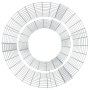 Brasero de gaviones hierro galvanizado Ø50 cm de vidaXL, Chimeneas - Ref: Foro24-153559, Precio: 52,41 €, Descuento: %