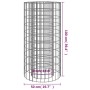 Brasero de gaviones hierro galvanizado Ø50 cm de vidaXL, Chimeneas - Ref: Foro24-153559, Precio: 52,41 €, Descuento: %