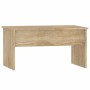 Mesa de centro madera ingeniería roble Sonoma 80x50,5x41,5 cm en Mesas de centro | Comprar online en Foru.es