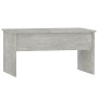 Mesa de centro madera ingeniería gris hormigón 80x50,5x41,5 cm en Mesas de centro | Comprar online en Foru.es